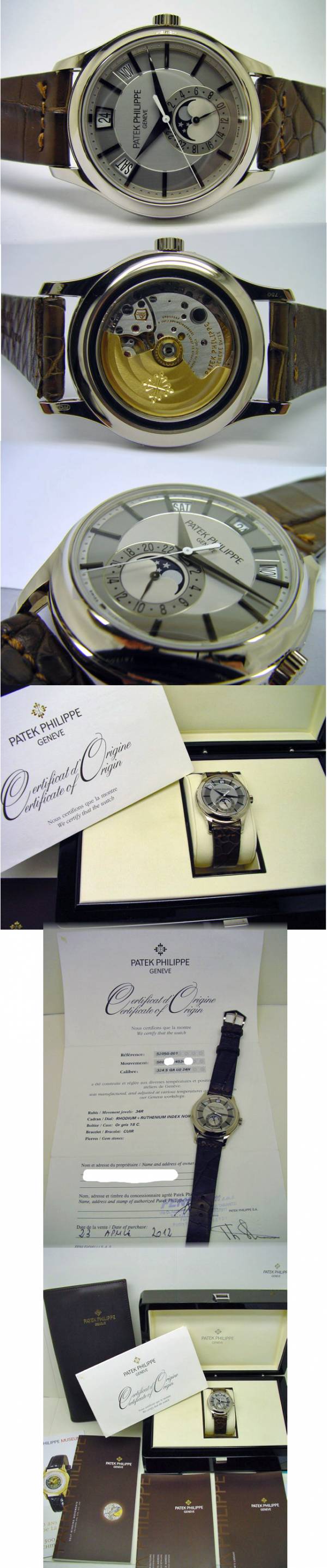 Patek Philippe Jahreskalender Referenz 5205G